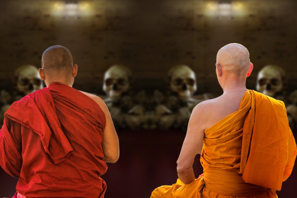 A Thai temple abbot was discovered concealing 73 corpses, asserting that they were intended for training monks in meditation. Photo: SCMP composite/Shutterstock