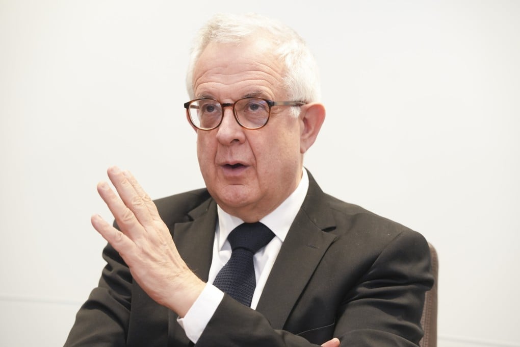 Xavier Musca, CEO of Credit Agricole CIB, said the bank will not scale down its activities in China or in Asia because of the threat of a trade war. Photo: Sun Yeung