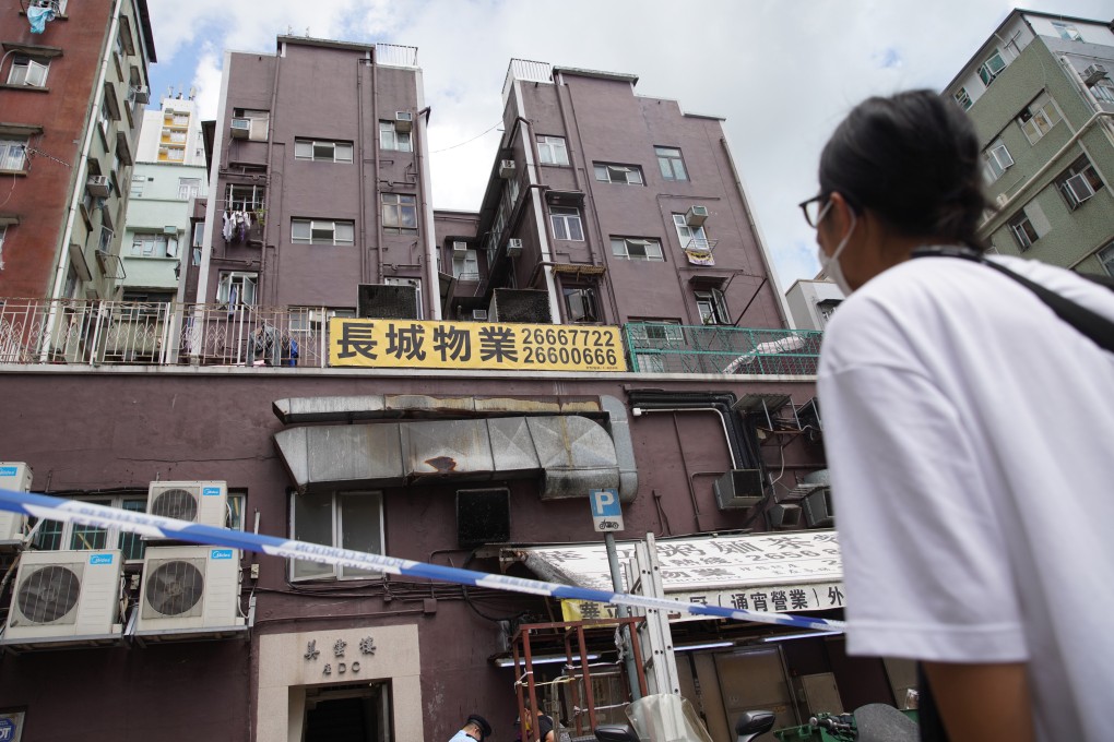Iu Wai-cheung slashed his girlfriend with a knife more than 100 times and set fire to the subdivided flat in Tai Po. Photo: Winson Wong