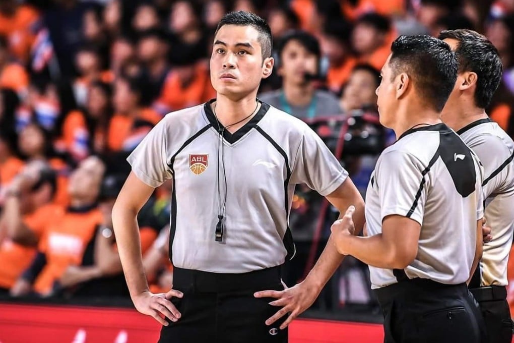 Michael Chan Ho-ming is the only Fiba international referee in Hong Kong with both the 3x3 and regular basketball licenses. Photo: Handout
