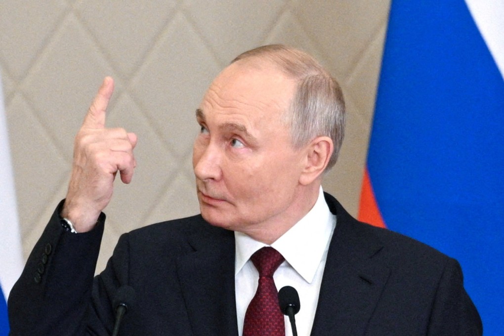 Russian President Vladimir Putin in Astana, Kazakhstan, on Thursday. Photo: Sputnik via Reuters
