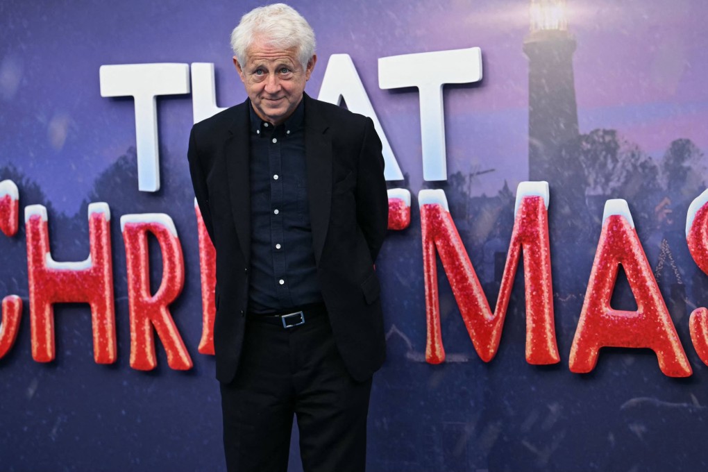 Richard Curtis attends the BFI London Film Festival at the Royal Festival Hall, in London, for a showing of his first animated film, That Christmas. Photo: AFP