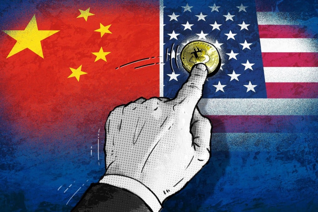 Momentum in the cryptocurrency industry appears to have shifted towards the US after Donald Trump was re-elected to the presidency, but some see this as temporary. Illustration: Henry Wong