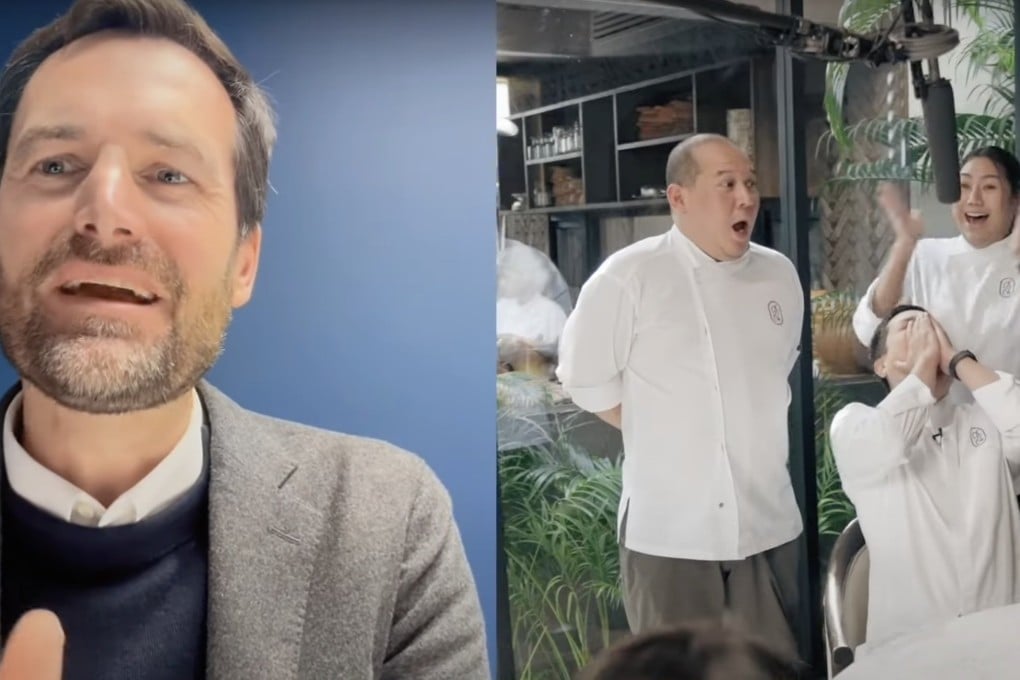 The moment the Michelin Guides international director Gwendall Poullennec announced that Sorn in Bangkok had been awarded a third Michelin-star status. Photo: YouTube/Michelin Guide