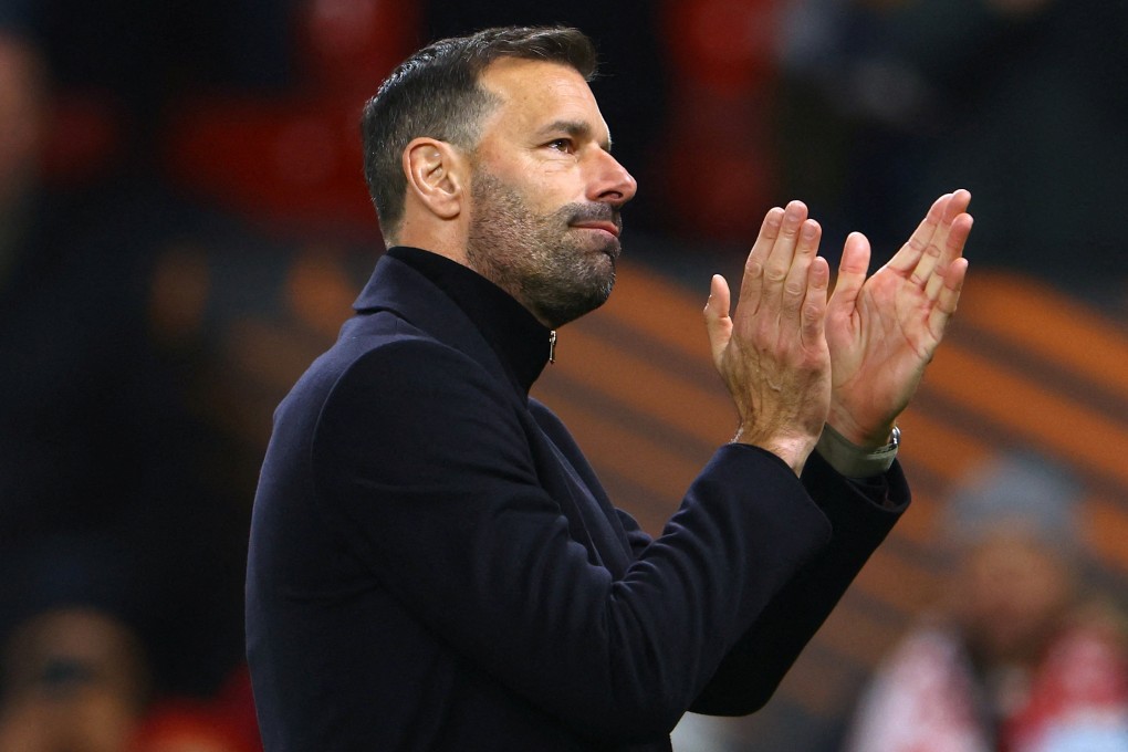 Former Manchester United forward and interim boss Ruud van Nistelrooy has been appointed Leicester manager. Photo: Reuters