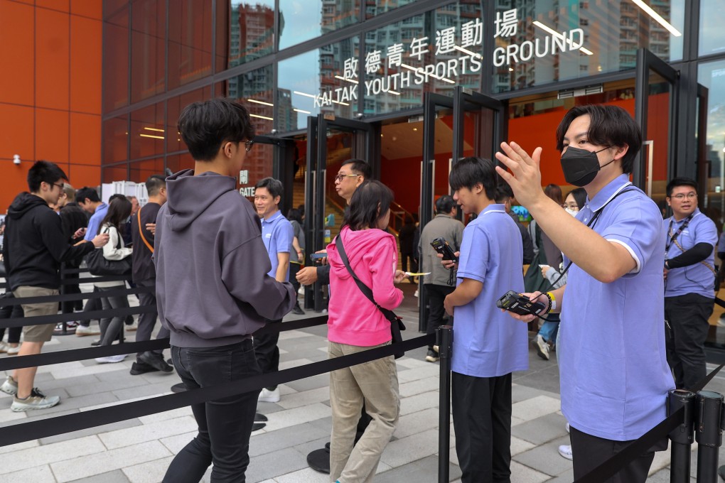 Authorities held a stress test at Kai Tak Sports Park earlier this month. Photo: Edmond So