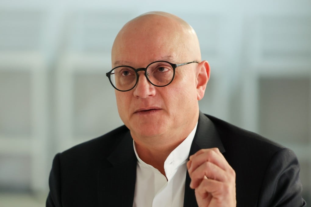 Damien Green, chairman of Manulife Financial Asia, has slammed the underwriting process for potential customers with autism. Photo: Edmond So