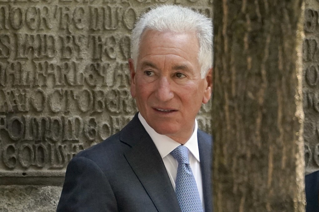 Charles Kushner arrives for the funeral of Ivana Trump in New York in July 2022. Photo: AP