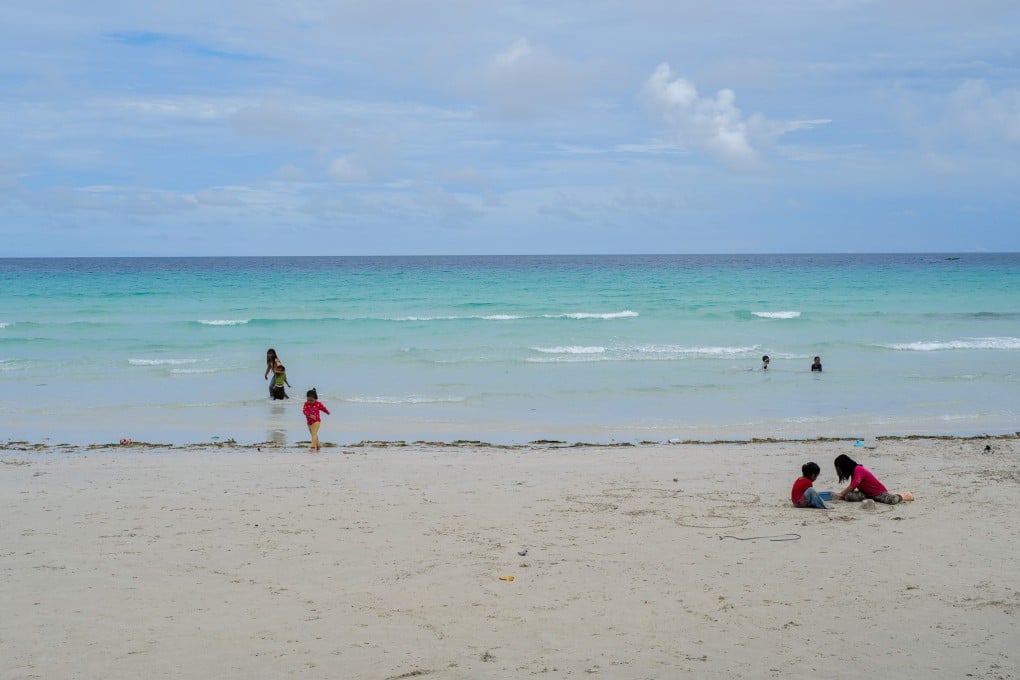 A beach at Patikul, Sulu, Philippines, a town previously controlled by the Abu Sayyaf militant group. Photo: Jeoffrey Maitem