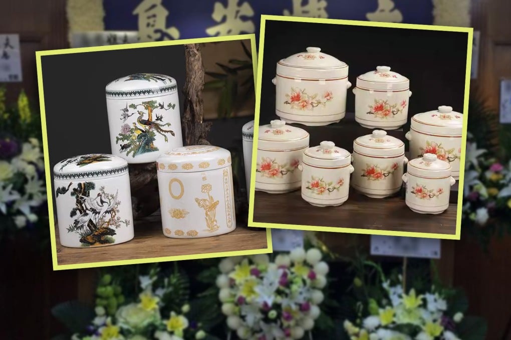 A man criticised a Chinese funeral parlour for being disrespectful by offering him a stew pot as an urn for cremated remains. Photo: SCMP composite/Taobao/Wikipedia