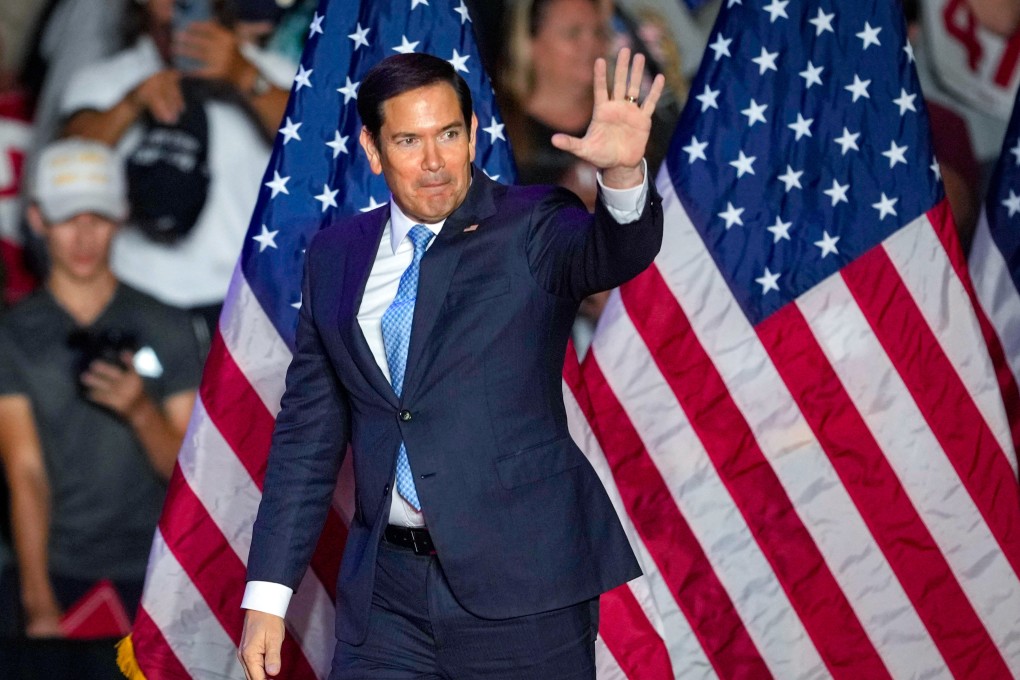 US Senator Marco Rubio, US president-elect Donald Trump’s pick for the next secretary of state, has an established track record as a hardliner towards China. Photo: AP
