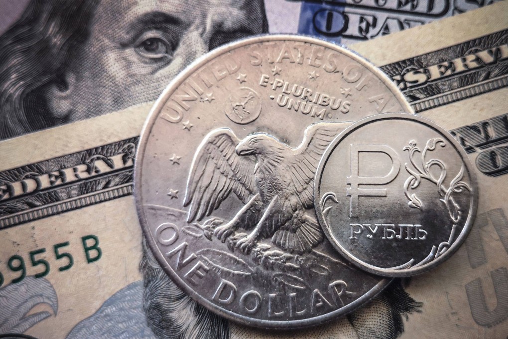 Russia only started pushing to reduce global reliance on the US dollar after its banking system was cut off from the world’s reserve currency. Photo: AFP