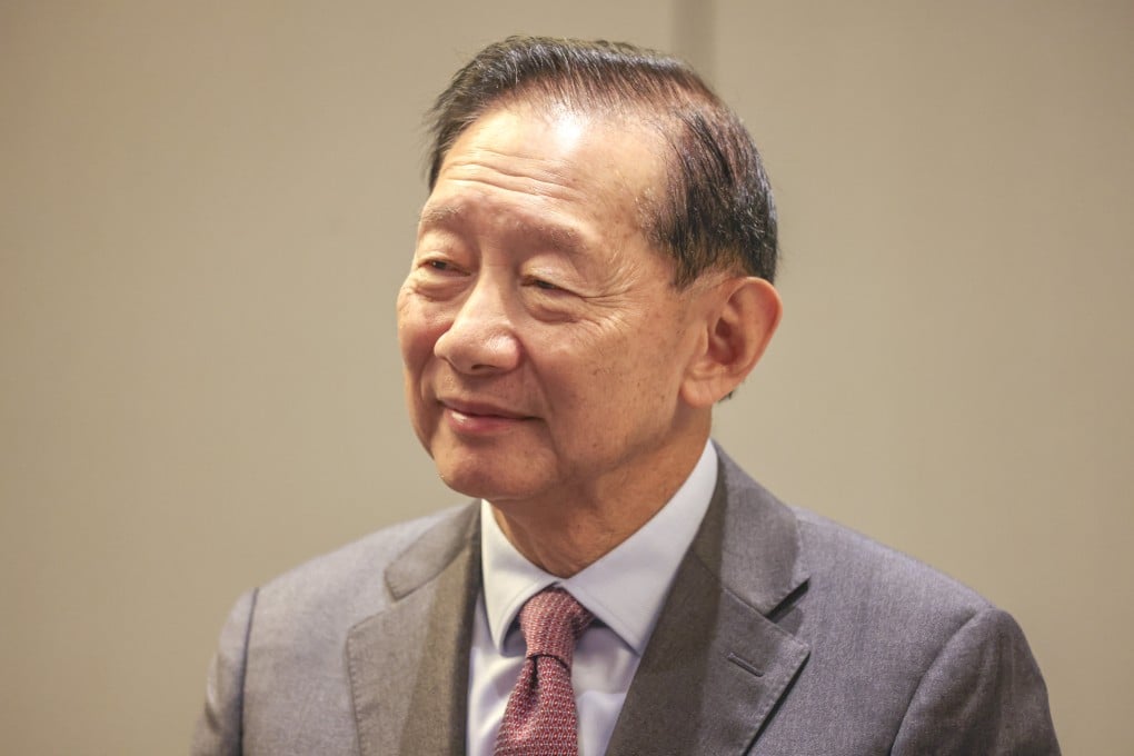 Peter Wong Tung-shun at the Hong Kong Business Awards’ meet and greet session in July 19, 2023. Photo: Jonathan Wong