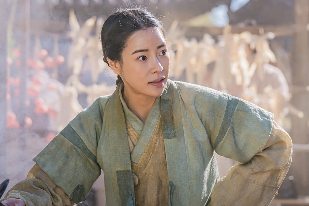 Lim Ji-yeon plays Gu-deok, a woman pretending to be noblewoman Lady Ok, in a still from K-drama The Tale of Lady Ok.