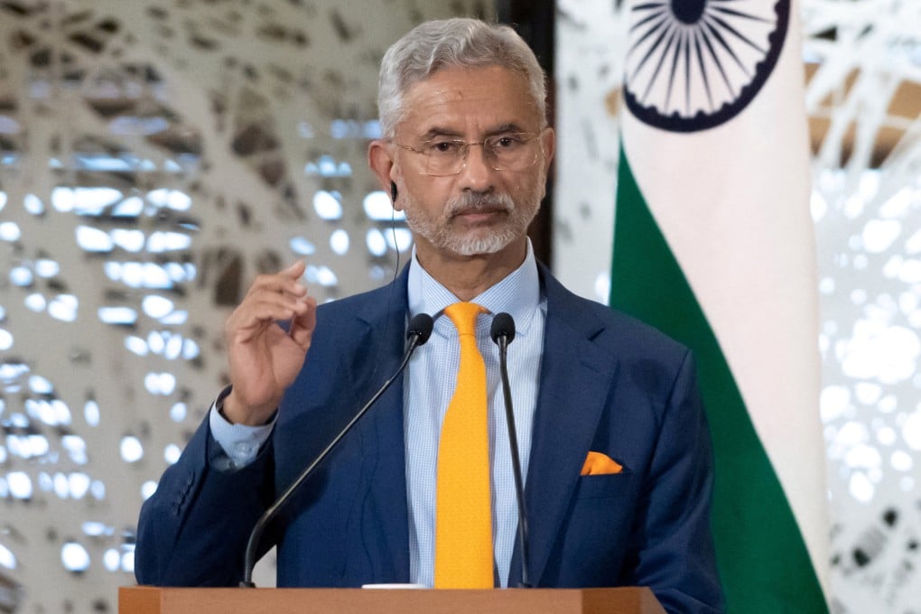 India’s Foreign Minister S Jaishankar speaks during a press conference in Tokyo, Japan on July 29. Photo: Pool/Reuters