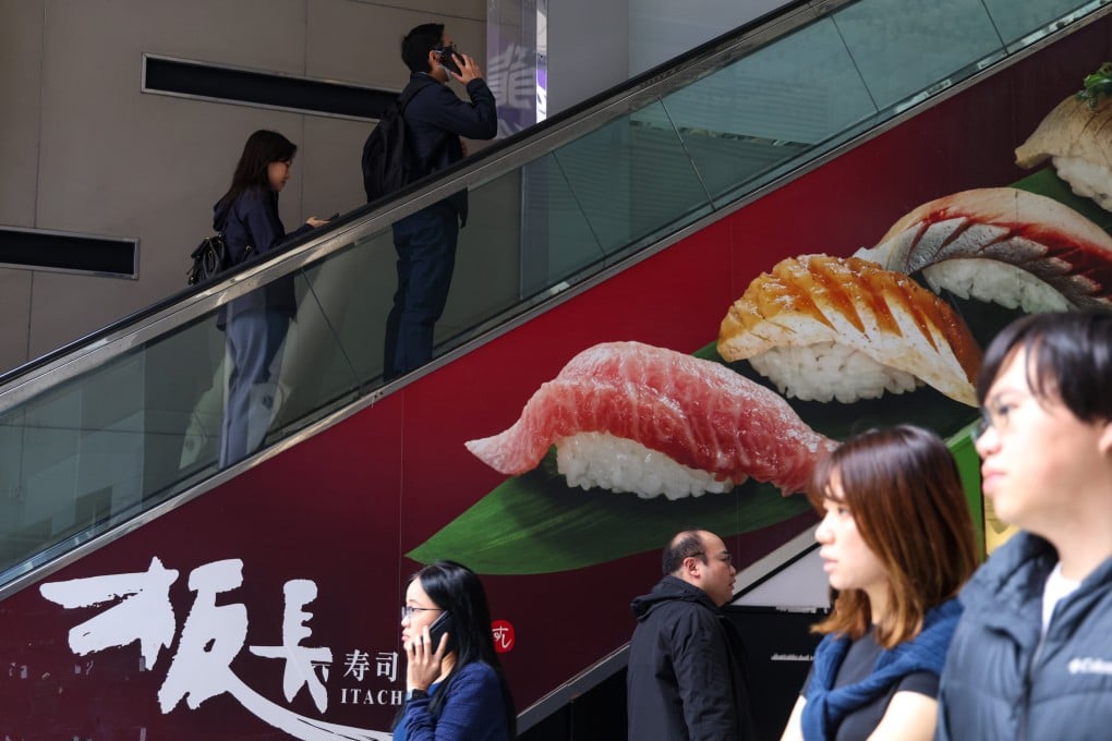 Itacho Sushi has closed its last Hong Kong branch. Photo: Jelly Tse.