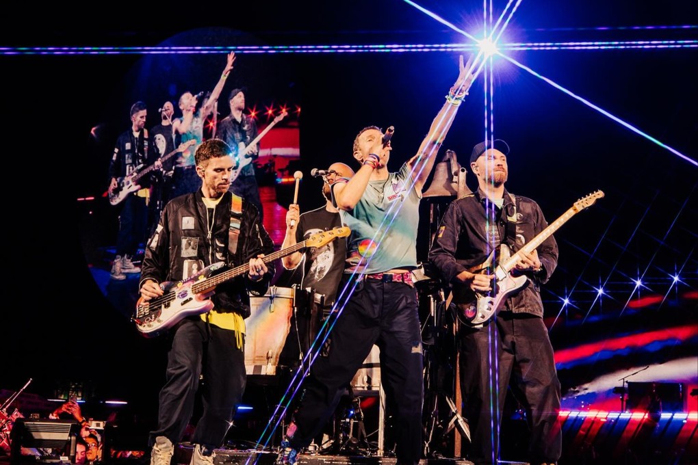Coldplay will perform four show in Hong Kong in April. Photo: Facebook/ Coldplay