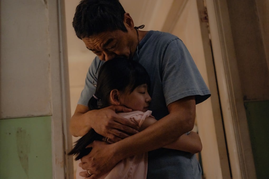 Lau Ching-wan as Nin Yuen and Lainey Hung as his daughter in a still from Papa, directed by Philip Yung. Dylan So and Jo Koo co-star. Photo: Golden Scene