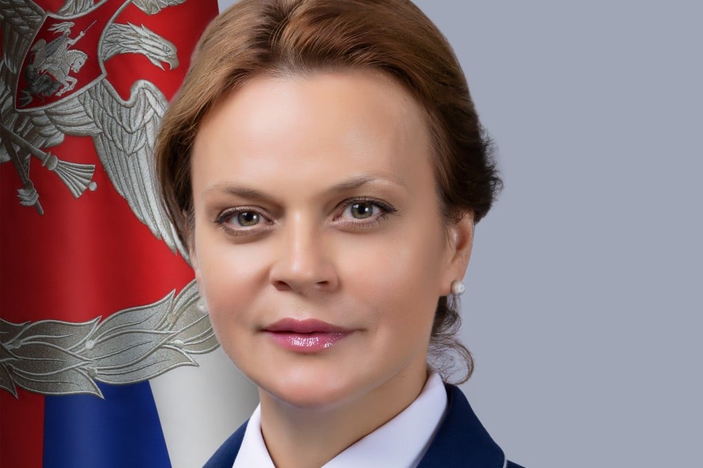Russian deputy defence minister Anna Tsivilyova, the reported daughter of President Vladimir Putin’s cousin, is seen in an official portrait. Photo: Russian defence ministry