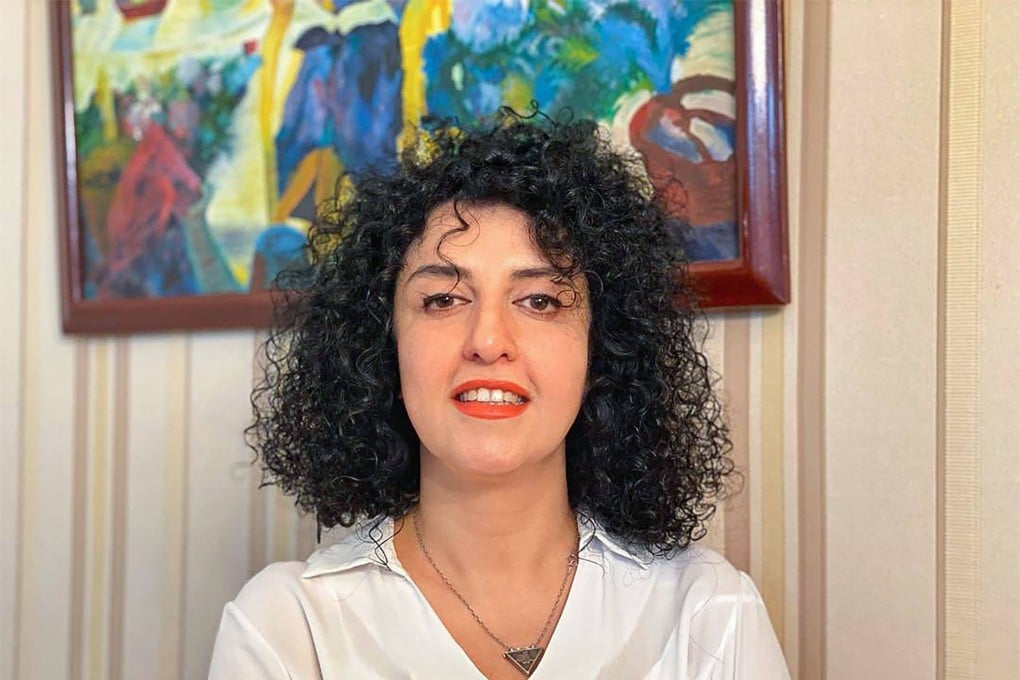 Iranian rights campaigner Narges Mohammadi. File photo: Narges Mohammadi Foundation via AFP