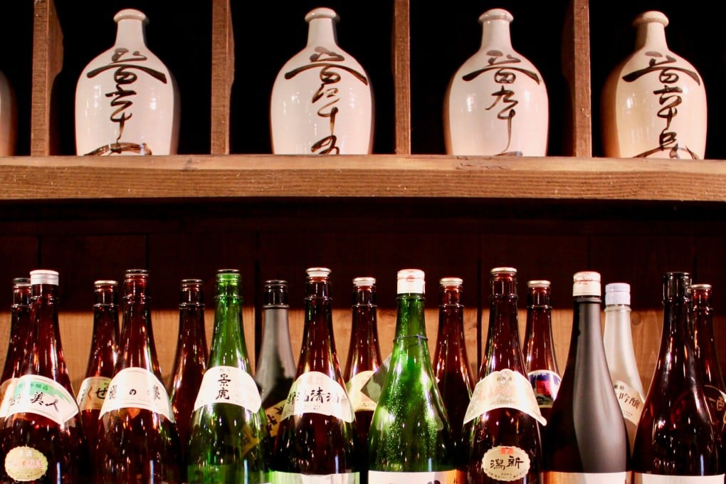 Sake bottles displayed in a shop in Niigata, Japan. The rice wine has been inscribed on Unesco’s list of intangible cultural heritage, and brewers in Japan hope this increases export demand as domestic drinkers increasingly seek out other tipples. Photo: Shutterstock