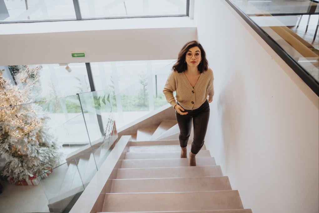 For middle-aged women, just four minutes a day of vigorous incidental physical activity – such as walking up stairs – can almost halve the risk of major cardiovascular events. Photo: Shutterstock