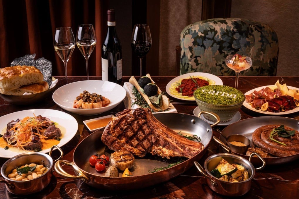 A selection of dishes available during Christmas at Carna, one of 11 restaurants in Hong Kong ideal for large parties during the 2024 festive season. Photo: Carna by Dario Cecchini