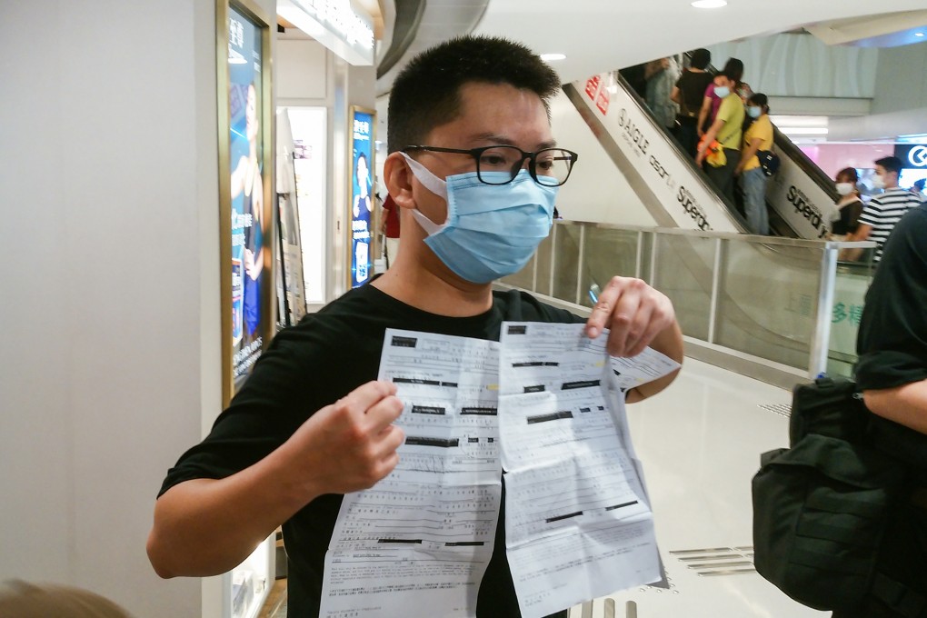 Adam Ma is known as the “second-generation Captain America” for dressing as the Marvel character in anti-government protests. Photo: Brian Wong