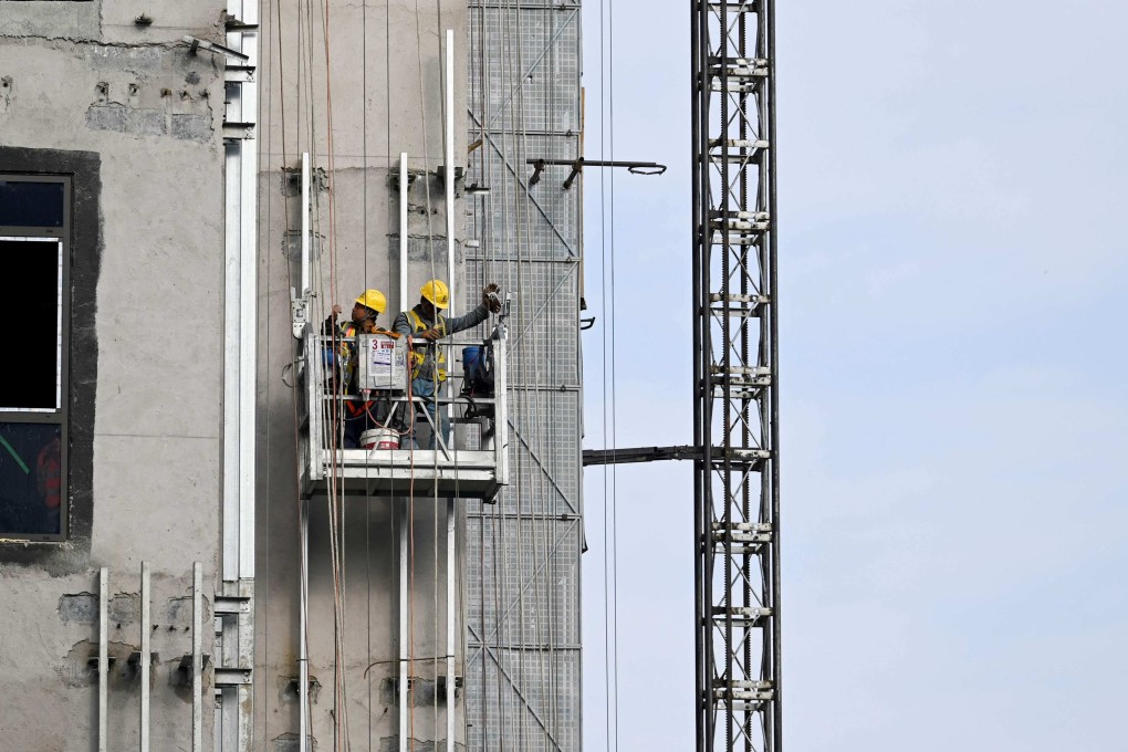 Stabilising the property market is expected to be high on the agenda at the central economic work conference. Photo: AFP