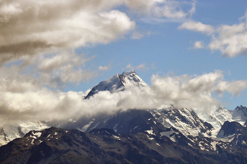 Aoraki, New Zealand’s highest mountain, is popular among experienced climbers. Photo: AFP