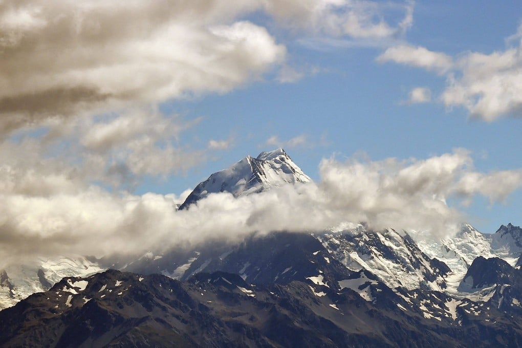 Aoraki, New Zealand’s highest mountain, is popular among experienced climbers. Photo: AFP