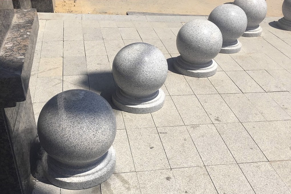 Orders for stone traffic barriers in China have surged in the hope that more barricades can keep people safe from possible vehicle rammings in public places. Photo: Taobao