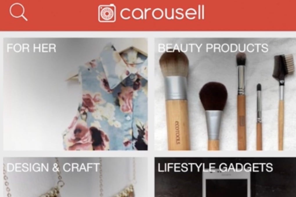 A video showing the Carousell platform on a mobile phone. Photo: Carousell/YouTube