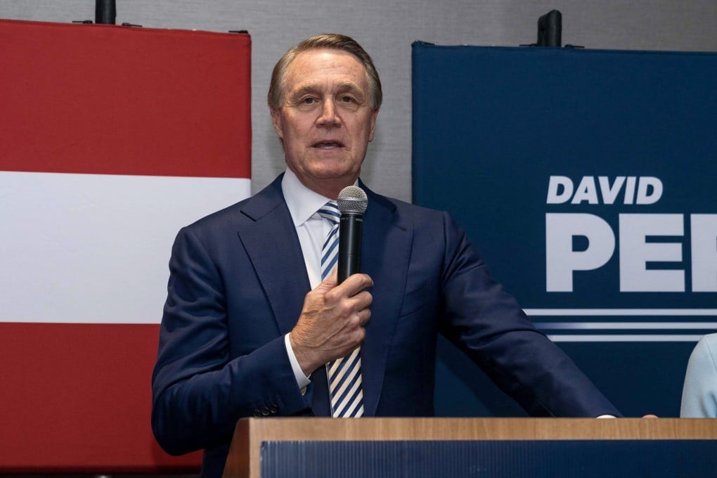 Former US senator David Perdue has been named as president-elect Donald Trump’s preferred ambassador to China. Photo: AFP