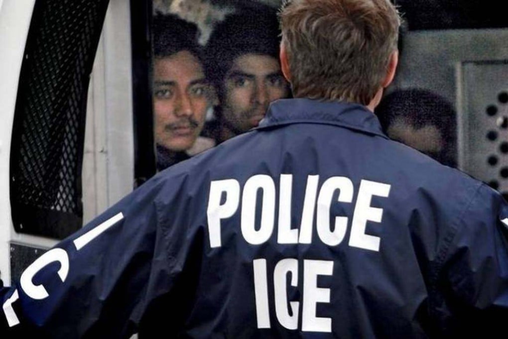 Immigration and Customs Enforcement and a group of undocumented immigrants detained in Kansas. File photo: The Wichita Eagle/TNS