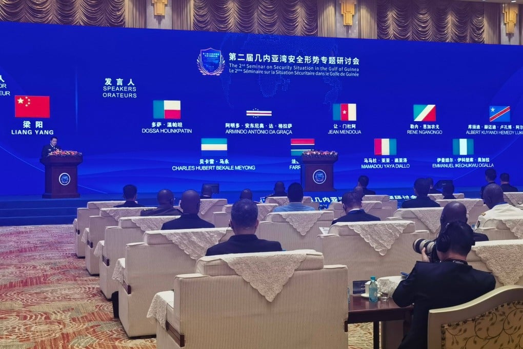 Delegations from the maritime armed forces of 18 countries from the Gulf of Guinea attended the two-day seminar in Shanghai. Photo: Weibo/中国军号