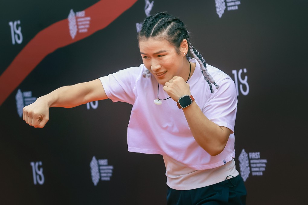 UFC world strawweight champion Zhang Weili was named Female Fighter of the Year for 2024. Photo: FIRST International Film Festival