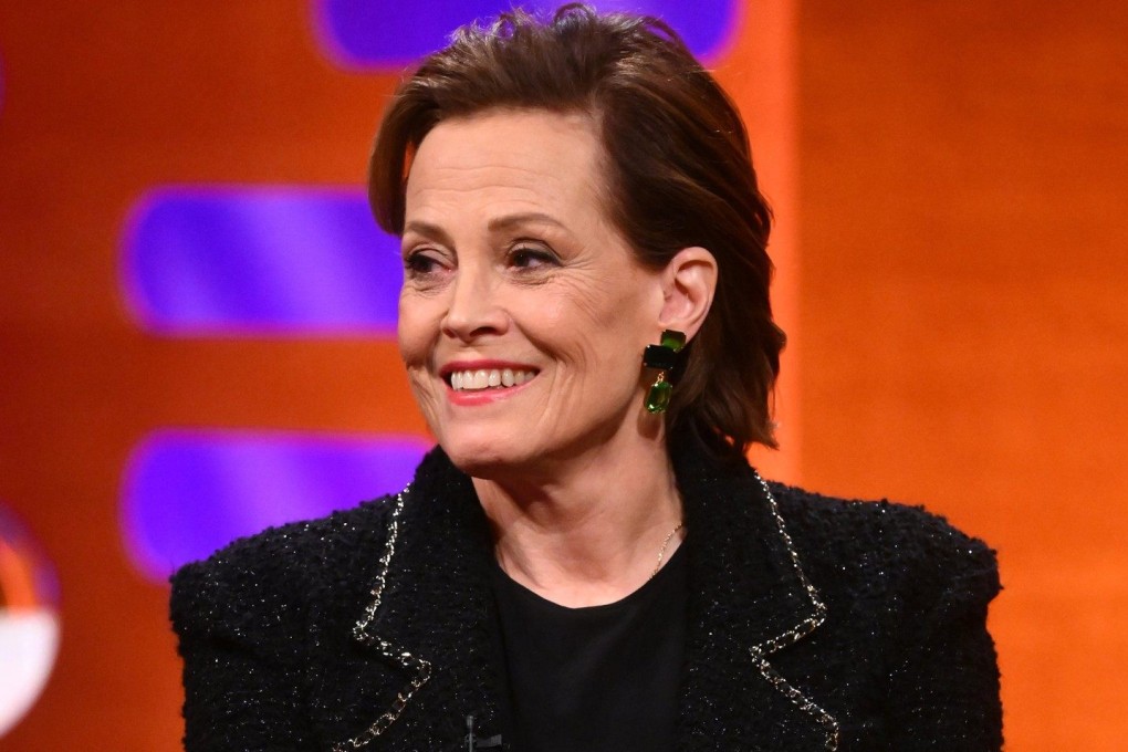 Actress Sigourney Weaver on Graham Norton’s BBC talk show on December 6, 2024, where she talked about not watching scary movies and her stage debut in London’s West End. Photo: Instagram/jamielloydco