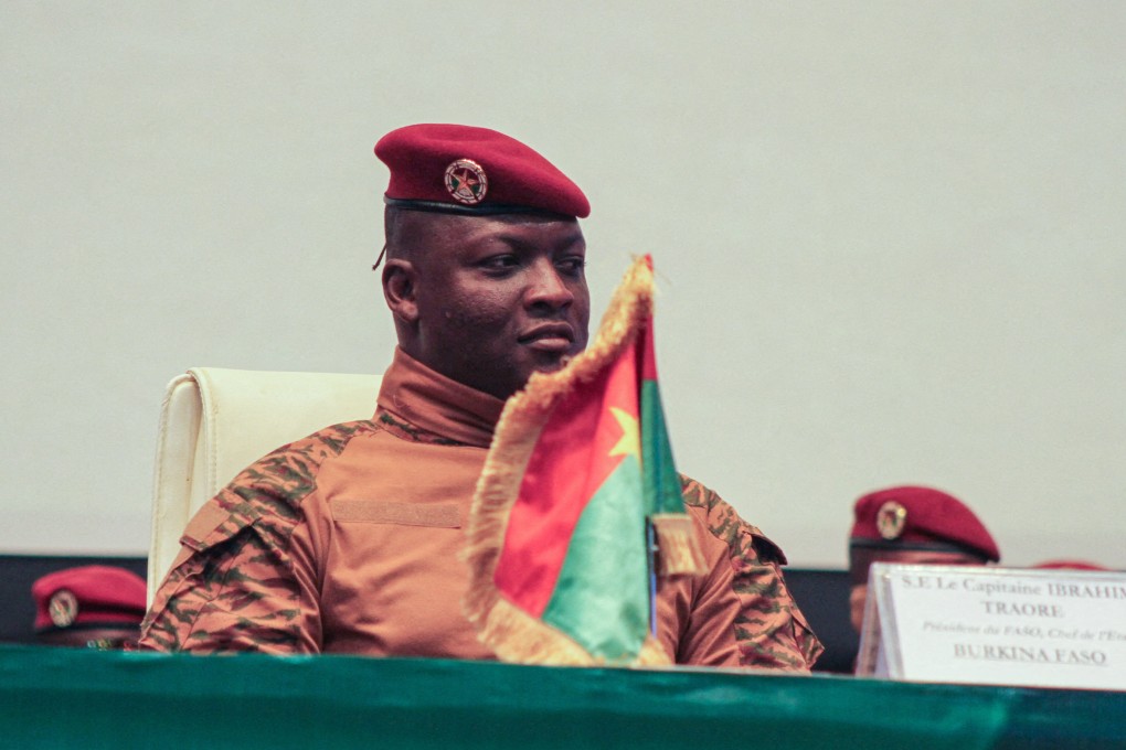 Burkina Faso’s junta leader Ibrahim Traore attends the first ordinary summit of heads of state and governments of the Alliance of Sahel States in Niamey, Niger, in July. Photo: Reuters