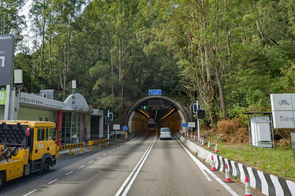 The man was travelling towards Shing Mun Tunnel when he reportedly passed out at the wheel. Photo: Google Maps