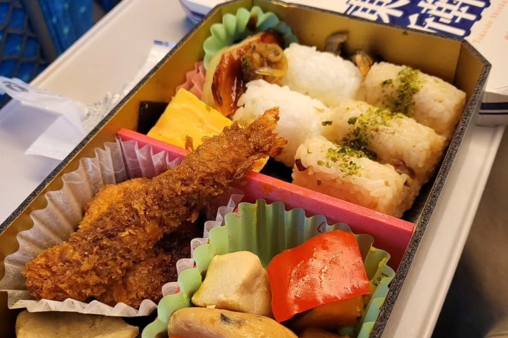 A typical ekiben sold at a Tokyo railway station. Bento meals will be offered at Zurich Central Station, Switzerland, in February 2025, as part of a push to expand exports of the popular takeaway meals. Photo: Instagram/j.foodadventures