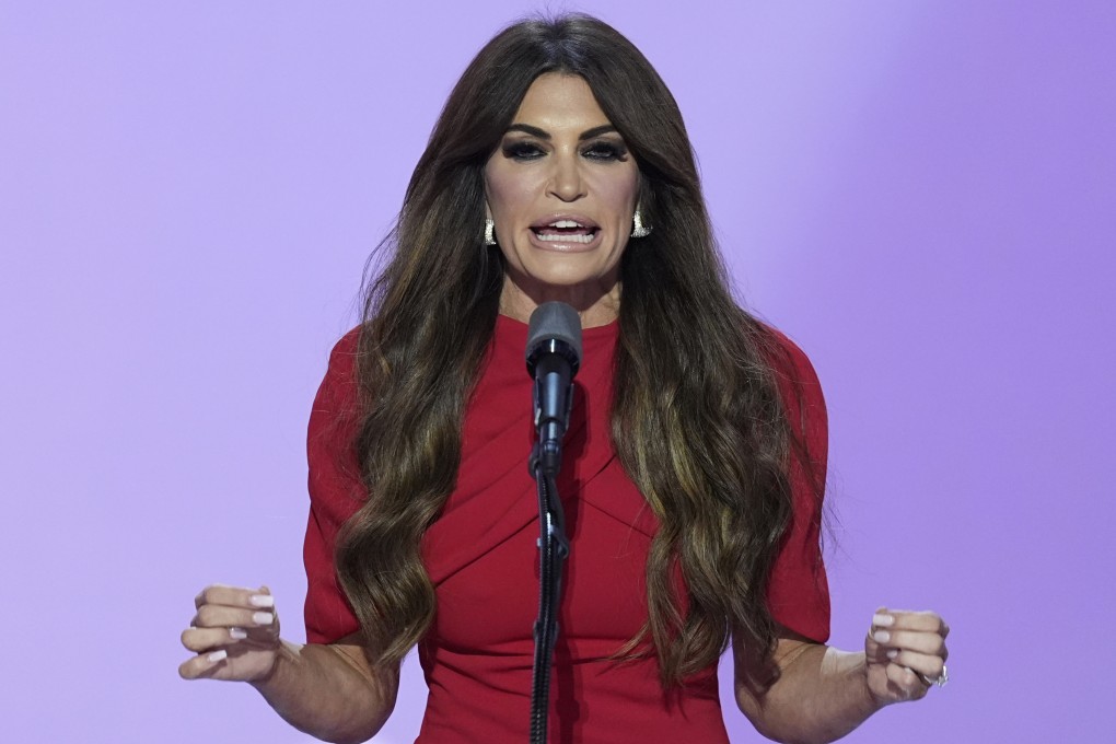 Kimberly Guilfoyle at he Republican National Convention in Milwaukee in July. File photo: AP