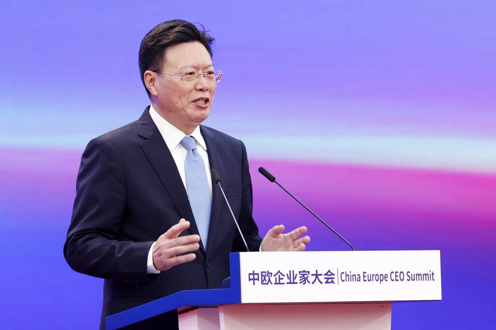 Yu Jianhua was taken ill on Tuesday after meeting provincial officials. Photo: China News Service via Getty Images