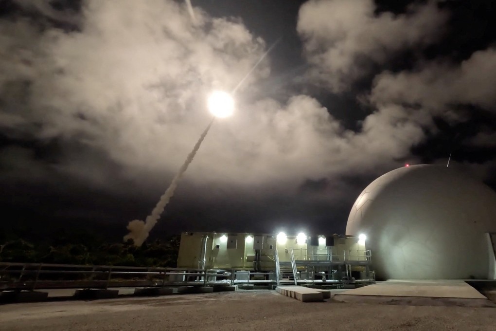 A Standard Missile-3 Block IIA is launched by the Aegis Guam System during the US Missile Defence Agency’s  test at Andersen Air Force Base on December 10. Photo: Handout/Reuters