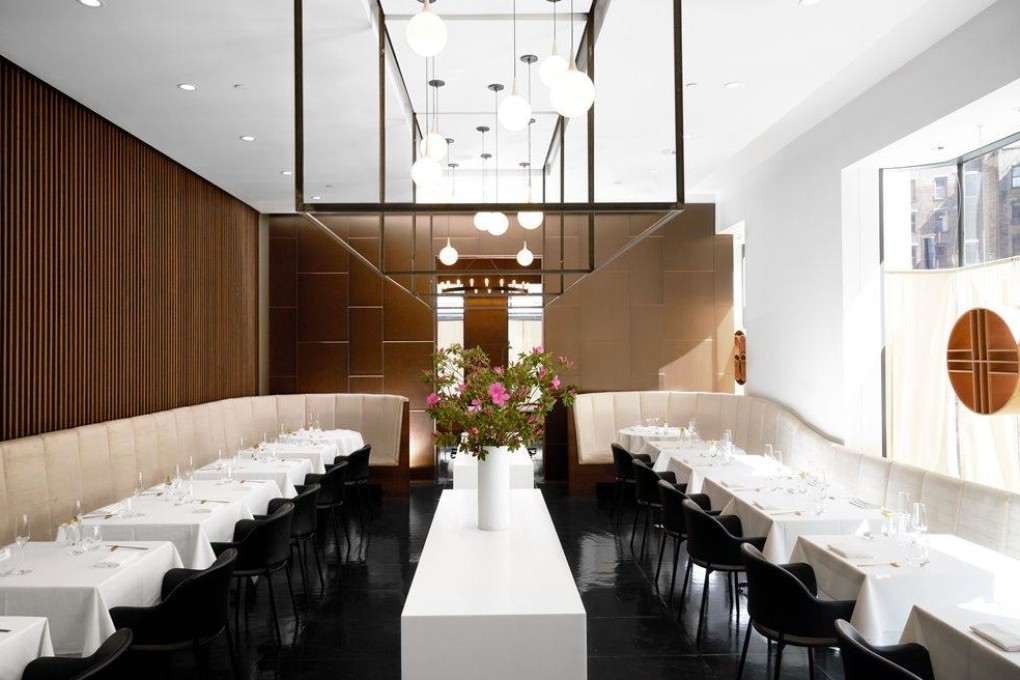 The dining room of Jungsik in New York. The fine-dining Korean restaurant earned a third Michelin star in 2024. Photo: Jungsik