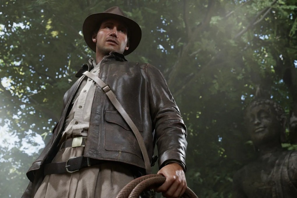 A still from Indiana Jones and the Great Circle, in which voice actor Troy Baker does an excellent job of voicing Indy. Image: Bethesda Softworks