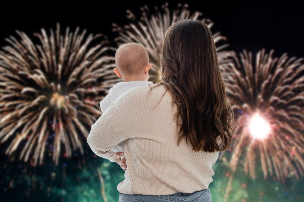 A Chinese boy with heart disease tragically died in his mother’s arms while watching fireworks. Photo: SCMP composite/Shutterstock