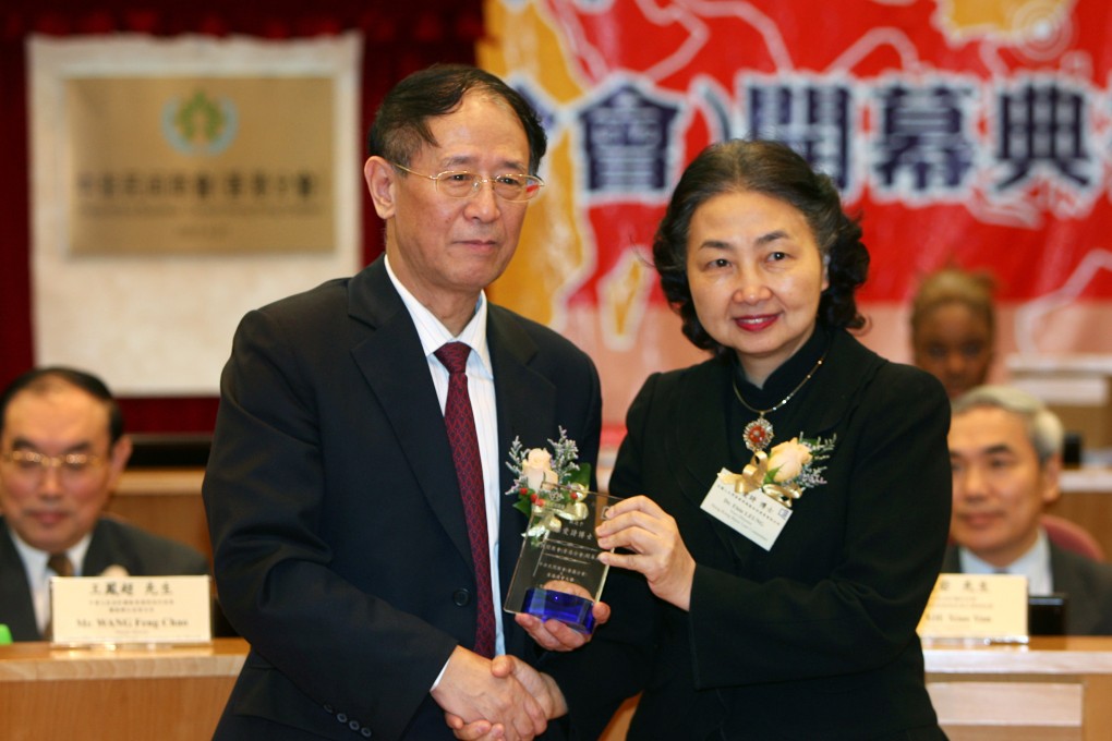 Hu Deping (left) in Hong Kong in 2007. Photo: SCMP