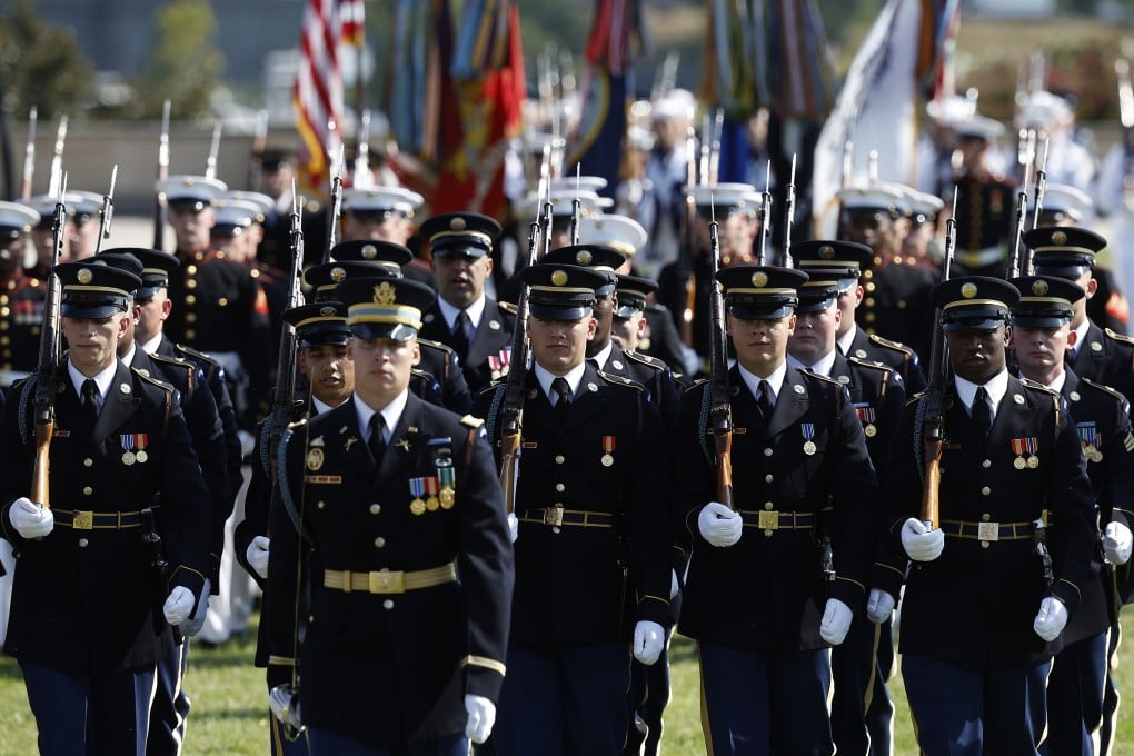The annual US defence spending bill is considered “must-pass” because its enactment is required for members of the military to receive their pay and benefits. Photo: Getty Images/TNS