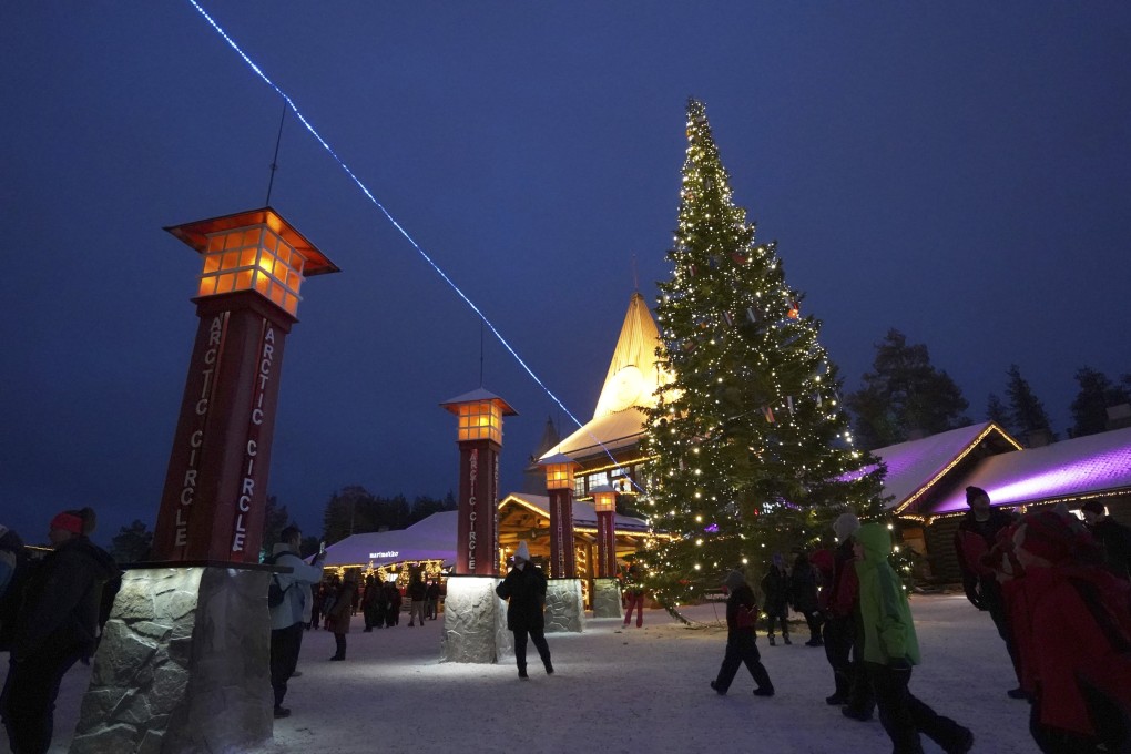 The Santa Claus Village is driving overtourism in Rovaniemi, Finland. Residents say authorities aren’t doing enough to tackle the issue. Photo: AP